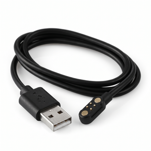 AONIC Flow magnetic charging cable with USB-A plug and gold magnetic contacts