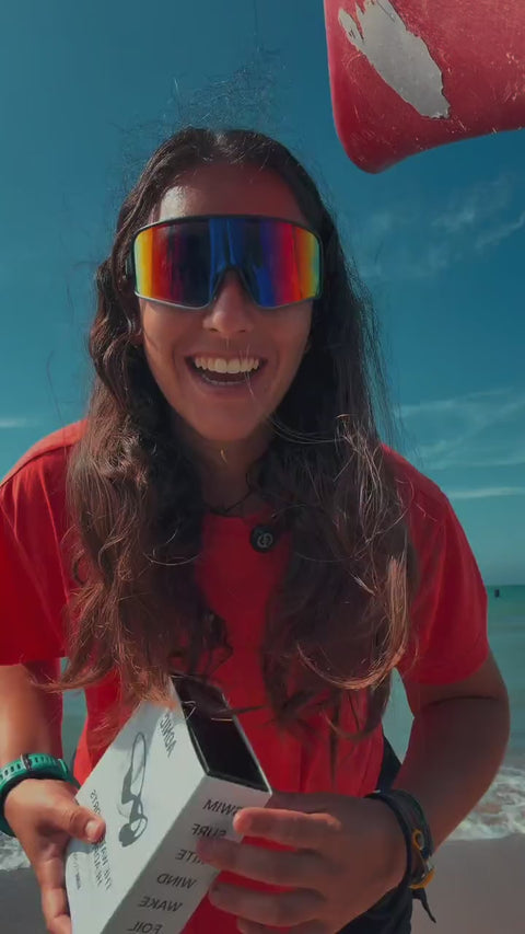 SUP sunset paddle with AONIC Flow